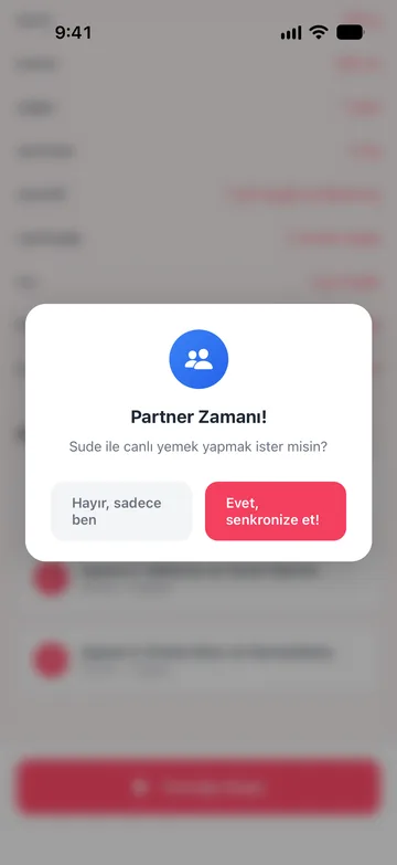 “Partner Zamanı!” — birlikte canlı pişirme daveti